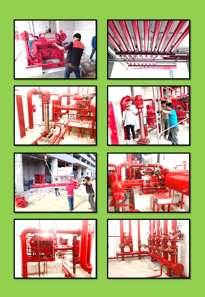 ติดตั้งระบบดับเพลิงอาคารที่พักอาศัย