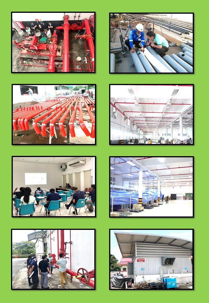 ระบบดับเพลิงภายในโรงงาน